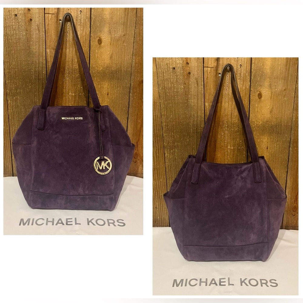 MICHAEL Michael Kors Purple Shoulder Bag - Picture 3 of 16
